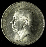 SWEDEN Silver 1966 U 5 Kronor Constitution Reform 1 YEAR 18 g. UNC KM# 839 (770)