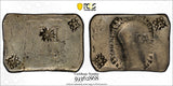 MOZAMBIQUE Maria II Silver 1843 Onca (6 Cruzados) 26.30 g. PCGS VG 08 KM# 26.1