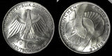 Germany Silver 1972 D 10 Mark Munich Olympic Games in Munich UNC KM# 131 (455)