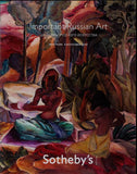 SOTHEBY'S AUCTION CATALOG 11/4/2010 IMPORTANT RUSSIAN ART.NEW