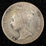 Great Britain Victoria Silver 1846 4 Pence  KM# 731.1  (26 881)