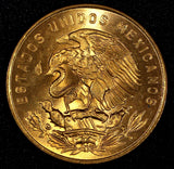 MEXICO  Bronze 1964 Mo 20 Centavos Red Toned GEM BU KM# 440 (27 371)
