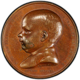 FRANCE 1811 Bronzed Medal  Birth of Napoleon PCGS UNC DETAIL Bramsen-1099 (57)