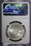 India-Princely States KUTCH George V Silver 1934 VS1991 5 Kori NGC MS63 Y#53a(5)