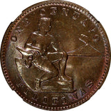 Philippines U.S. Administration Bronze 1937 M 1 Centavo NGC MS64 BN KM#179 (024)