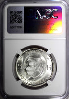 HUNGARY Lajos Kossuth Silver 1947 BP 5 Forint 1 Year NGC MS63 KM# 534a (29)