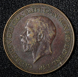 Great Britain George V Bronze 1931 1/2 Penny KM# 837 (28 907)