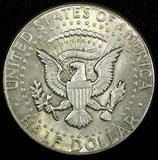 United States Silver 1964 Kennedy Half Dollar aUNC-UNC AR-90% 12.5g. KM# 202(12)