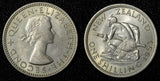 New Zealand Elizabeth II 1953 Shilling 1st Year Type Mint-207.000 KM# 27.1 (396)