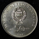 Hungary 1988 BP 50 Forint World Wildlife Mintage-45,000 UNC KM# 663 (27 698)