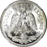 Mexico ESTADOS UNIDOS Silver 1944 M 50 Centavos NGC MS67 GEM BU KM# 447 (047)