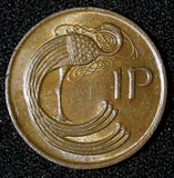 Ireland Republic Bronze 1988 1 Penny KM# 20 (28 656)