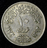 EGYPT Reopening of Suez Canal 1972 10 Piastres.Mule KM# 431  (30 303)