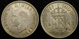 Great Britain George VI Silver 1942 6 Pence KM# 852 (24 192)