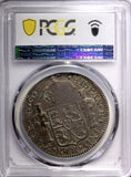 MEXICO War Of Independence ZACATECAS 1817 Zs AG 8 Reales PCGS AU53 TOP KM# 111.5