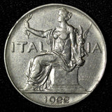 Italy Vittorio Emanuele III 1922 R 1 Lira 1st Year Type  KM# 62 (28 204)