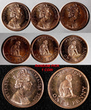 Gibraltar Elizabeth II 2004 1 Penny British Occupation BU KM#1046 RANDOM PICK