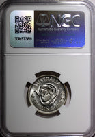 Australia Elizabeth II Silver 1953 1 Shilling Royal Mint NGC MS65 KM# 53 (043)