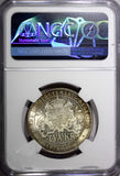 SWEDEN Silver Jubilee Oscar II 1897 EB 2 Kronor NGC UNC DETAILS KM# 762 (004)