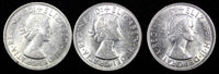 Australia Silver 1954 Florin Royal Visit High Grade RANDOM PICK (1 Coin) KM# 55