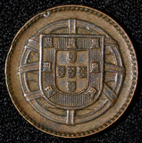 Portugal Bronze 1918 1 Centavo KM# 565 (28 846)