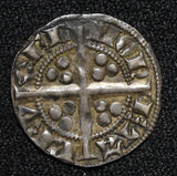 Belgian Brabant John III (1312-1355) Silver Sterling Castle;Brussels Witte# 307