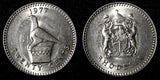 Rhodesia Zimbabwe Copper-Nickel 1977 20 Cents BIRD UNC KM# 15 (27 689)