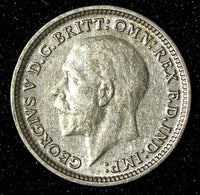 Great Britain George V Silver 1931 3 Pence KM# 831 (28 329)