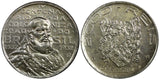 Brazil Silver 1932 2000 Reis 400th Anniversary of Colonization KM# 532 (212)