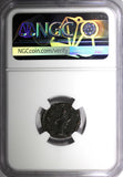 ROMAN.Gallienus AD 253-268  BI Double-Denarius / Rev. Uberitas  NGC (100)
