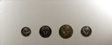 USSR Russia Soviet Mint USSR Set 1957 4 Coins .Original Mint Packaging.(006)