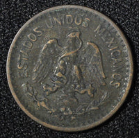 Mexico ESTADOS UNIDOS MEXICANOS Bronze 1912 Mo 1 Centavo KM# 415 (444)