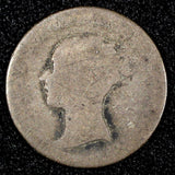 Great Britain Victoria Silver 1844  4 Pence Mintage-855.300 KM# 731.1  (26 879)