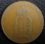 SWEDEN Oscar II Bronze 1905 5 Öre 27mm Mintage-545,080 KM# 757 (23 170)
