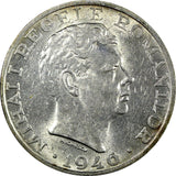 ROMANIA Mihai I Silver 1946 25000 Lei 32mm 1 Year Type XF+ KM# 70 (24 293)