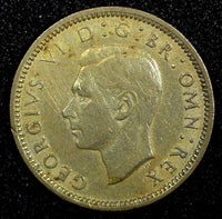 Great Britain George VI Copper-Nickel 1951 6 Pence KM# 875 (24 194)