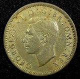 Great Britain George VI Copper-Nickel 1951 6 Pence KM# 875 (24 194)