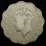 Seychelles George VI Copper-Nickel 1939 10 Cents Mintage-36.000 KM# 1 (24 954)