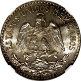 MEXICO Silver 1935 M 50 Centavos NGC MS64 Nice Toned KM# 448 (036)