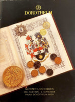 DOROTHEUM AUCTION CATALOG # 480 1995 WORLD COINS AND ORDERS