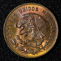 Mexico ESTADOS UNIDOS MEXICANOS 1956 5 Centavos BU Nice Toned  KM# 426 (27 637)