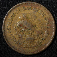 Mexico Bronze 1954 5 Centavos KM# 424  (27 436)