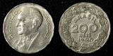 BRAZIL Copper-Nickel 1940 200 Reis Getúlio Dornelles Vargas KM# 545 (27 772)