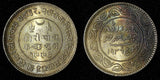 India-Princely States KUTCH Silver 1936 VS 1993 5 Kori 13.87 g. ch.UNC Y# 67(11)