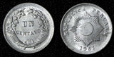 PERU Zinc 1961 1  Centavo Lima mint KM# 227 (30 100)