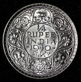 India-British George VI Silver 1940 (B) 1/4 Rupee  2.92 g.UNC KM# 545 (28 774)