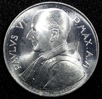 Vatican City Pavlvs VI  Aluminum (1968)/VI 10 Lire FAO BU KM# 103 (24 244)