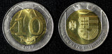 MOLDOVA 2018 10 Lei 25.3 mm Bimetallic KM# 156 GEM UNC/BU RANDOM PICK (1 Coin)