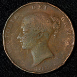 Great Britain Victoria Copper 1853 1 Penny 34 mm KM# 739 (28 839)