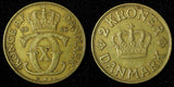 Denmark Christian X Aluminum-Bronze 1940 2 Kroner 31mm KM# 825.2 (28 632)